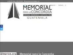 Sites similar to memorialparalaconcordia.org