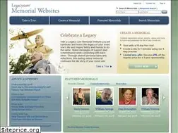 Sites similar to memorialwebsites.legacy.com