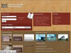 Sites similar to memoriaoltului.ro
