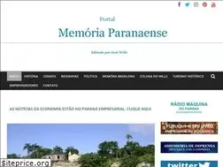 Sites similar to memoriaparanaense.com.br