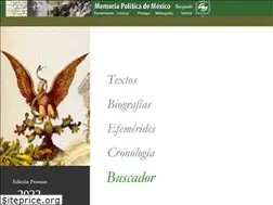 Sites similar to memoriapoliticademexico.org