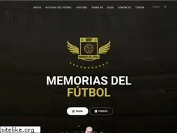Sites similar to memoriasdelfutbol.com