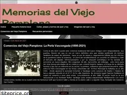 Sites similar to memoriasdelviejopamplona.com