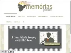 Sites similar to memoriasparana.com.br