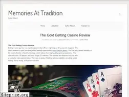 Sites similar to memoriesattradition.com