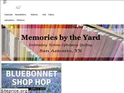 Sites similar to memoriesbytheyard.com