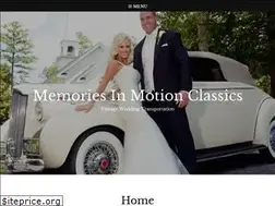 Sites similar to memoriesinmotionclassics.com