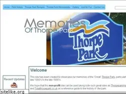 Sites similar to memoriesofthorpepark.co.uk