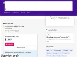 Sites similar to memorific.com