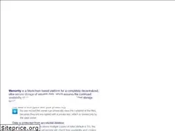 Sites similar to memority.io