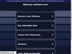Sites similar to memory-mattress.com