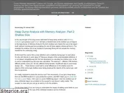 Sites similar to memoryanalyzer.blogspot.com