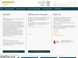 Sites similar to memoryclinic.ch
