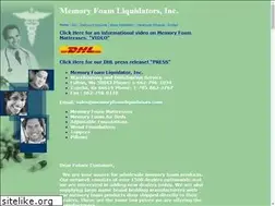Sites similar to memoryfoamliquidators.com