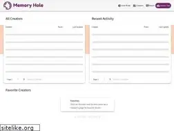 Sites similar to memoryhole.cc
