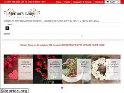 Sites similar to memorylaneflowerson.com