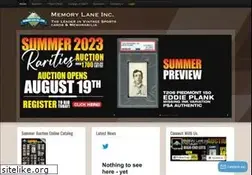 Sites similar to memorylaneinc.com