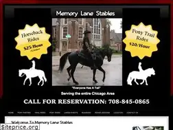 Sites similar to memorylanestables.com