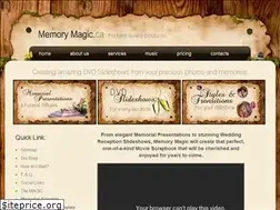 Sites similar to memorymagic.ca