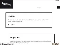 Sites similar to memoryofnations.eu