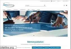 Sites similar to memorysolution.de