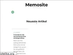 Sites similar to memosite.de