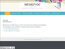 Sites similar to memovoc.com