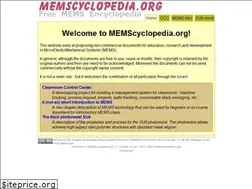 Sites similar to memscyclopedia.org