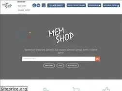 Sites similar to memshop.ru