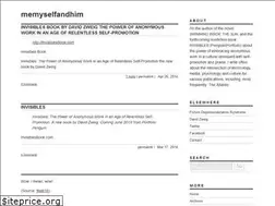 Sites similar to memyselfandhim.com