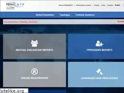 Sites similar to menafatf.org