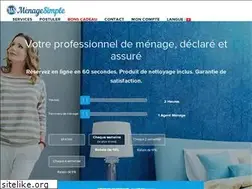 Sites similar to menagesimple.com
