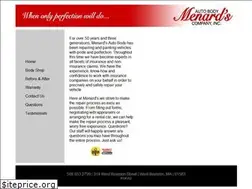 Sites similar to menardsautobody.com