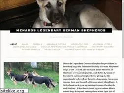 Sites similar to menardslegendarygermanshepherds.com
