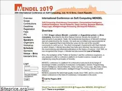Sites similar to mendel-conference.org