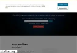 Sites similar to mendeley.com