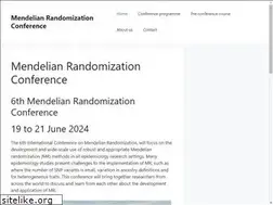 Sites similar to mendelianrandomization.org.uk