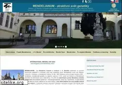 Sites similar to mendelianum.cz