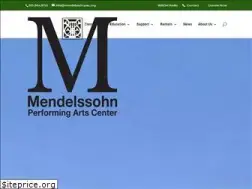 Sites similar to mendelssohnpac.org