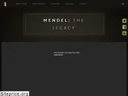 Sites similar to mendelthelegacy.com