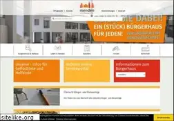 Sites similar to menden.de