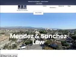Sites similar to mendezsanchezlaw.com