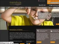 Sites similar to mendozacatering.com