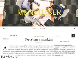 Sites similar to menedzseriroda.hu
