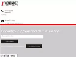 Sites similar to menendezpropiedades.com.ar