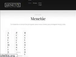 Sites similar to menetue.com
