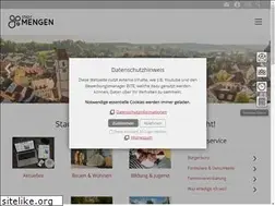 Sites similar to mengen.de
