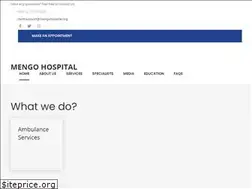 Sites similar to mengohospital.org