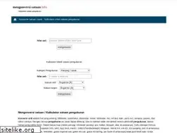 Sites similar to mengonversi-satuan.info