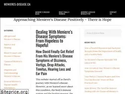 Sites similar to menieres-disease.ca